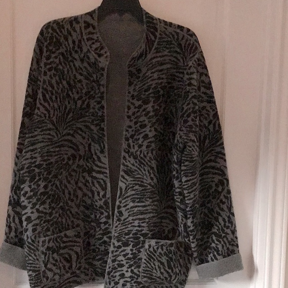 Reversible wool blazer/jacket - Picture 2 of 7